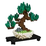 Nanoblock Pine Bonsai Tree Building Kit