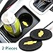 monochef Auto Sport 2.75 Inch Diameter Oval Tough Car Logo Vehicle Travel Auto Cup Holder Insert Coaster Can 2 Pcs Pack (Fit Chevrolet)
