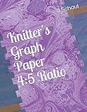 Knitter's Graph Paper 4:5 Ratio by J Schaul
