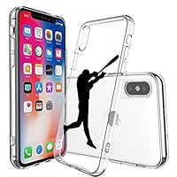 MATOP Protection Case for Phone XR,Slim Thin Soft TPU Bumper Anti-Scratch Shock Absorption Cover Protector Shell for iPhone XR (Baseball)