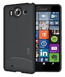 TUDIA Full-Matte ARCH TPU Bumper Protective Case for Microsoft Lumia 950 (Black)