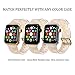 Libra Gemini Compatible with Apple Watch Band 38mm 40mm 41mm, Women Transparent Clear Soft Cute Silicone Sports iWatch Band Strap for Apple Watch Series 9/8/7/6/5/4/3/2/1/SE