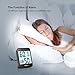 Hygrometer Thermometer, TACKLIFE Digital Indoor Temperature Humidity Gauge with Alarm Clock, MAX-MIN Mode, Current Time/Date Display - HM02