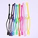 PeNeede 10 Pieces/Lot Zipper Bracelet - Fidget Bracelet Hand Sensory Toys - Stress Relief/ Better Focus For Autism ADHD School Student