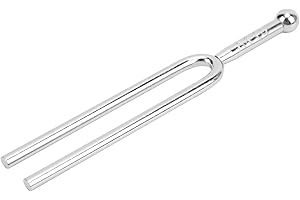 ZJchao Tuning Fork, Tuning Forks For Healing Guitar Tuner 440Hz Froks Standard A Stainless Steel Musical Instrument with 4.7i