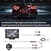 aokur Car Vehicle Backup Camera, Quick Install No Screws Needed IP68 Waterproof Night Vision License Plate Camera Wide Angle with 4.3