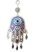 Blue Evil Eye Hamsa Hand Protection Wall Hanging Decoration Ornament (with Betterdecor Gift Pouch)