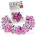 I Heart Guts Whole Lotta Lung Stickers - 15 Lung Stickers - Vinyl Sticker Pack