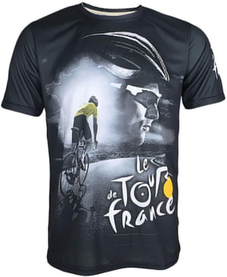 Men's T-Shirt Tour De France 3d Printed Dry Fit Lycra Cycling Jersey