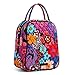 Vera Bradley Lunch Bunch Floral Fiesta, Reusable Lunch Bag, Snack Pack