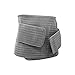 Mamaway Bamboo Nano Postnatal Support Belly Band, Adjustable Waist Trimmer Belt, Postpartum Slimmer Wrap, Pelvis/C-Section Recovery Girdle After Pregnancy, Breathable Tummy Slimmer Shapewear (Gray, L)