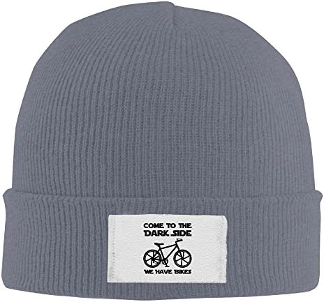 Come To The Dark Side We Have Bikes Winter Roll Cute Black Slouchy Beanie Winter Knit Caps