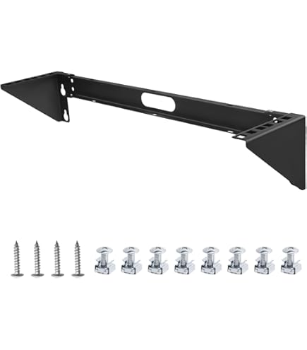 Foldable Server Panel Patch Panel Bracket Tecmojo 2U Vertical Wall Mount Rack - Foldable ...