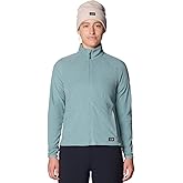 Mountain Hardwear, Oakoram Fleece Full-Zip Jacket - Women's, Blue Sage Heather, M