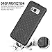 TILL for Galaxy S8 S VIII Case, TILL [Thin Design] [Black] Full-Body Holster Armor Case [Built-in Kickstand] Locking Belt Swivel Clip Non-Slip Texture Combo Hard Shell Cover for S8 (5.8 INCH)