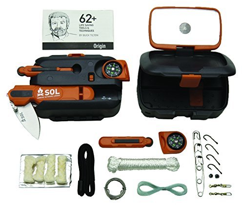 SOL Origin Survival Kit and Essential Survival Tools by Adventure Medical Kits