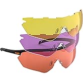 Randolph Eyewear Phantom 2.0 Shooting Glasses for Men or Women – Interchangeable Lens Protective Eyewear Shooting Glasses Set