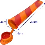 RAM Online Silicona Ice Cream Moulds 6 Pieces Ice Lolly Pop Maker view 5