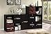 Furinno Hidup Tropika Eco Modular Open Cube Tall Storage Shelf, Espresso