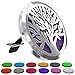 Aroma Outfitters Car Diffuser Vent Clip with 12 Colored Felt Pads. Improve Air Quality, Motion Sickness & Promote Calm Driving. Tree of Life Stainless Steel Fragrance Magnetic Locket