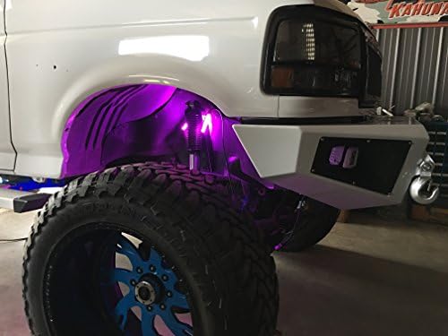 Night Rider USA -- illuminati Rock Light Kit System 24" strip High Performance Wheel Glow Light Interior lighting Boat deck atv utv rtv Piece RF Remote Waterproof 20 Colors 20 Modes