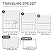 Packing Cubes, Nacuwa 5PCS Travel Organizers