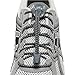 Lock Laces Reflective 2-Pack (Elastic No Tie Shoelaces) (Teal Blue-Storm Gray)