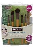 Ecotools #1227 Make-Up Brush 6 Pc Essential Eye Set With Case