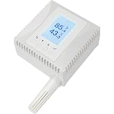 MONIGEAR Network Temperature Humidity Monitor, THERMOMETER, Environmental Sensor, Supports MQTT, BACnet, SNMP, Modbus TCP, PoE Power Supply