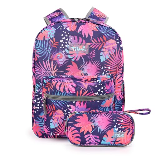 Tilami 20L Basic Backpack for Men and Women,17 inch Laptop Backpack for Travel