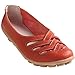 Kunsto Womens Leather Loafer Shoes Slip on