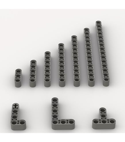Amazon.com: Gobricks GDS-972 Technic Beam Frame 5x7 Open Center