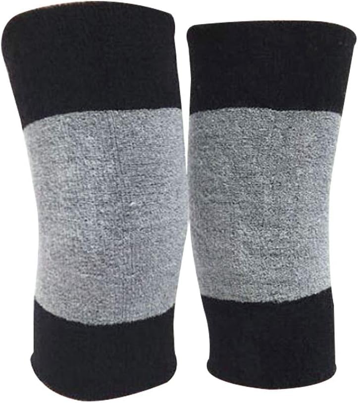 Knee Warmers for Men Women Non Slip Winter Warm Thicken Knee Pads Elastic Knee Brace Leg Warmer Thermal Knee Compression Sleeves Leg Sleeves