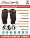 UltraComfy Knee Brace Compression Sleeves Knee Support for Weight Lifting Running Knee Pain Relief