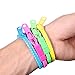 PeNeede 10 Pieces/Lot Zipper Bracelet - Fidget Bracelet Hand Sensory Toys - Stress Relief/ Better Focus For Autism ADHD School Student