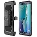 i-Blason Galaxy S6 Edge Plus Case, Prime Series Dual Layer Holster for Samsung Galaxy S6 Edge Plus + with Kickstand and Locking Belt Swivel Clip (Black)