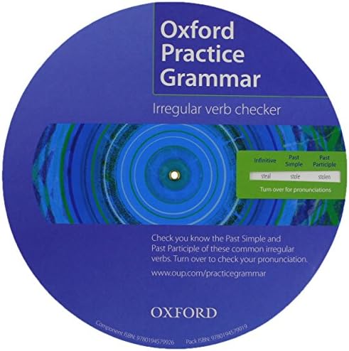 Oxford Practice Grammar - Irregular Verb Spinner Pack Advanced Level (25 Verb Wheels)