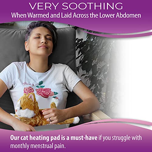 Microwavable Stuffed Animal for Adults and Teenagers Period Menstrual