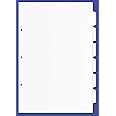 17x11 White 6 Tabbed Dividers (48 per Package)