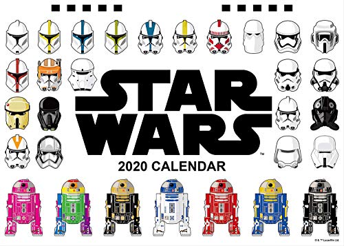 JAPANESE CALENDAR Star Wars Saga The Star Wars Saga 2020 Desktop Calendar by ???????? (Calendar)