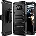 Samsung Galaxy S8+ Plus Case, E LV Belt Swivel Clip - Dual Layer Armor Holster Defender Full Body Protective Case Cover for Samsung Galaxy S8+ Plus - [BLACK/BLACK]