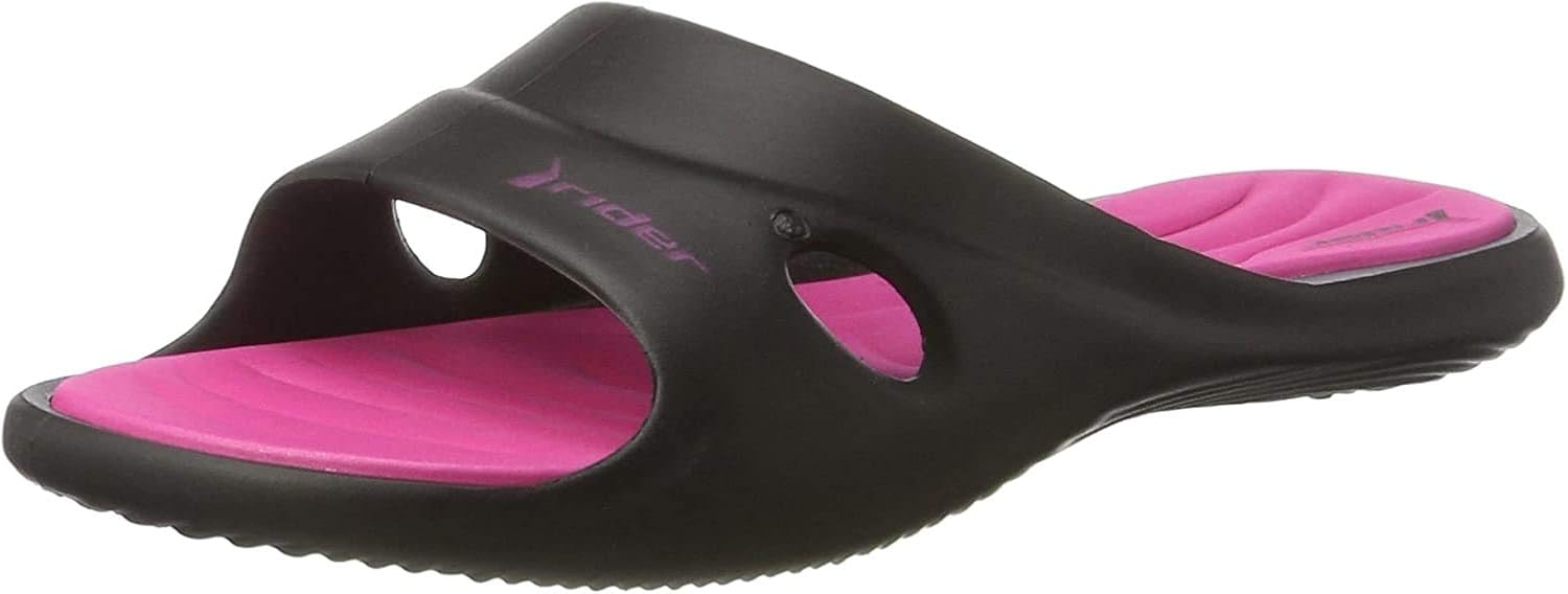Womens Microfiber Open Toe Terry Slide Slippers by Dearfoams | Slippers | Women's Slippers at 