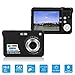 HD Mini Digital Camera with 2.7 Inch TFT LCD Display, Digital Video Cameras Students Cameras (Black)- Sports, Travel, Indoor, Outdoor, Camping, Kids,Birthday Gift