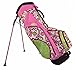 Birdie Babe Women Golf Bag Bahama Mama Pink Flowered Ladies Hybrid Golf Bag