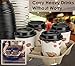 Premium Biodegradable 4 Cup Carrier 25 Pack by Avant Grub. Compostable, Pulp Fiber Tray for Hot and Cold Drinks. Eco-Friendly and Stackable to Keep Soda, Coffee and Other Beverages from Spilling