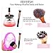 Makeup Brush Cleaner and Dryer Machine, Portable Electronic Automatic Brushes Cleaner, Cleans & Dries Makeup Brushes in Seconds, Suit for All size Makeup Brushes（2018 New Version）