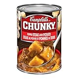 Campbell's Chunky Pepper Steak and Potato Soup, 540 mL (Imported from Canada)