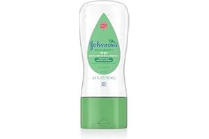 JOHNSON & JOHNSON Johnson's Baby Gel Oil with Aloe & Vitamin E, 6.5 Ounces (Pack of 2)