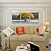 Canvas Wall Art For Living Room- Black And White Wall Decor For Bedroom Room-Yellow Trees Landscape Wall Paintings-Modern Home Decor Stretched And Framed Ready To Hang Wall Pictures- 12