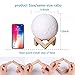Moon Lamp, AmazeFan 16 Colors 3D Printing Moon Night Light with Stand & Remote & Touch Control and USB Rechargeable, Best Gifts for Baby Kids Lover Birthday Party Christmas